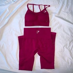 Maroon Gym Shark set